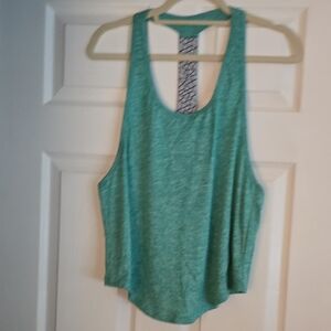 Victoria's Secret Green Crop Cut Out Tank Top